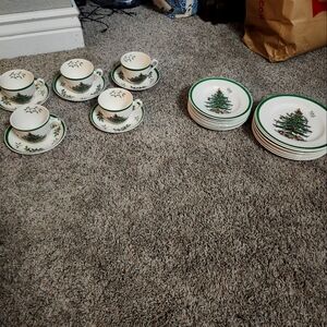 Spode Christmas China pieces